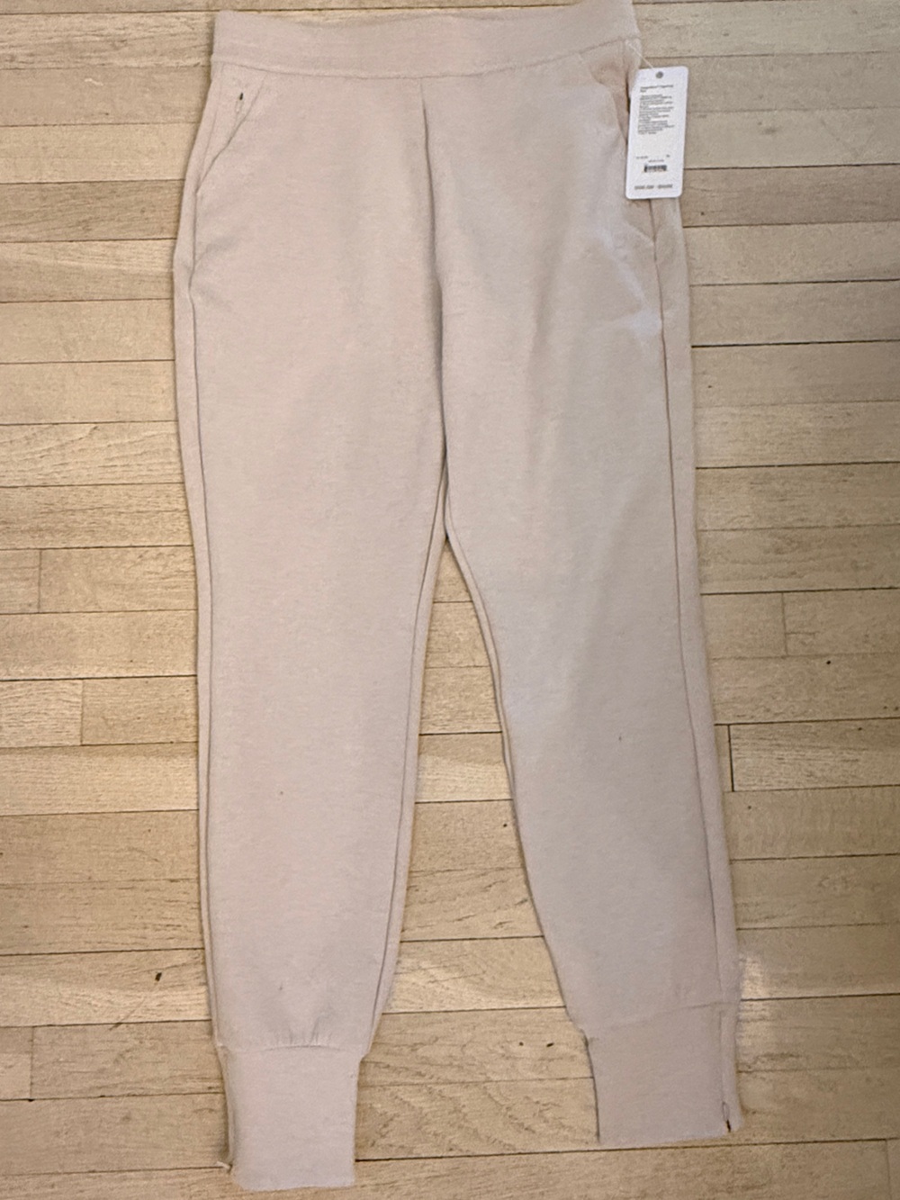 RHONE Beige Tapered Jogger Pants